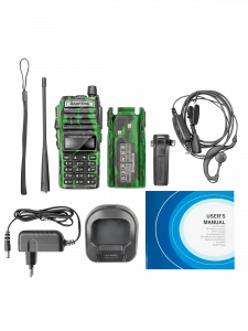 Рация Baofeng UV-82 5W с гарнитурой камуфляж